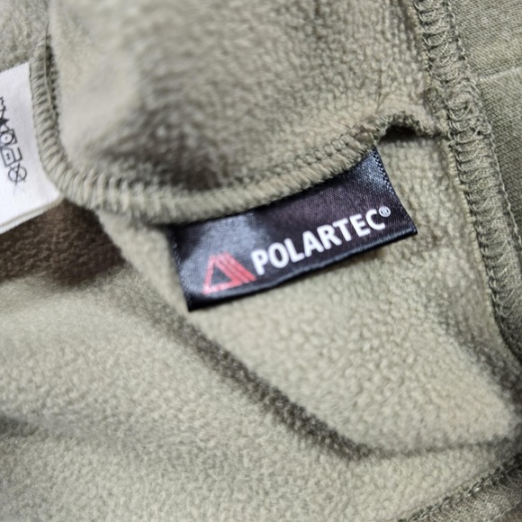 Filson Trapper Creek Fleece Mens Small Lichen Green Half Zip Outdoor Hiking - Picture 6 of 14